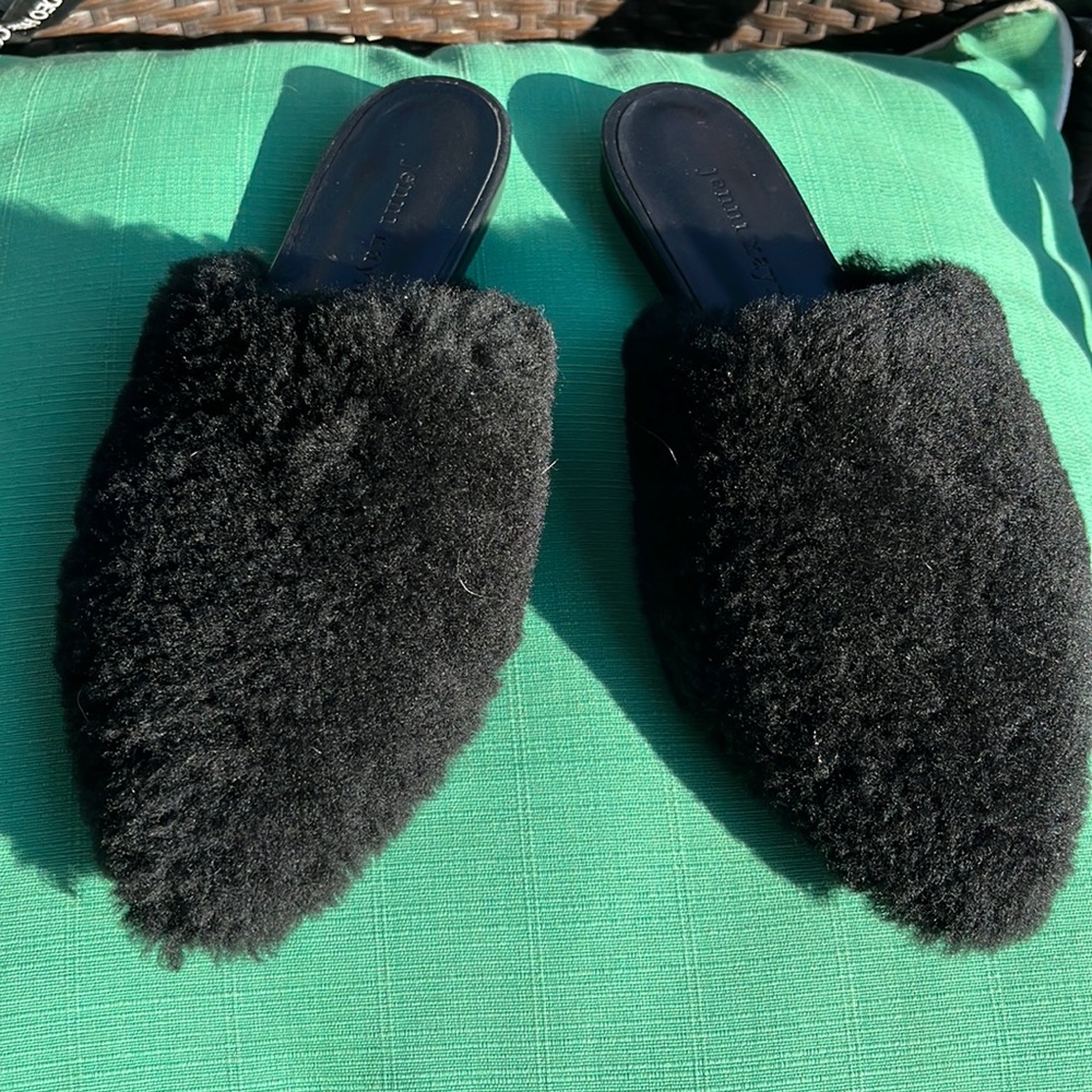 Jenni Kayne Shearling Mules EUC 38